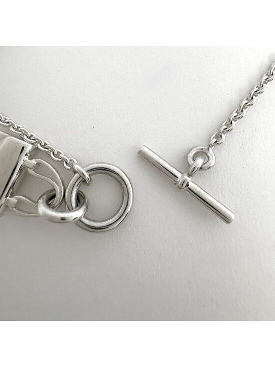 Hermes Amulet Constance Necklace Silver - Picture 3 of 6